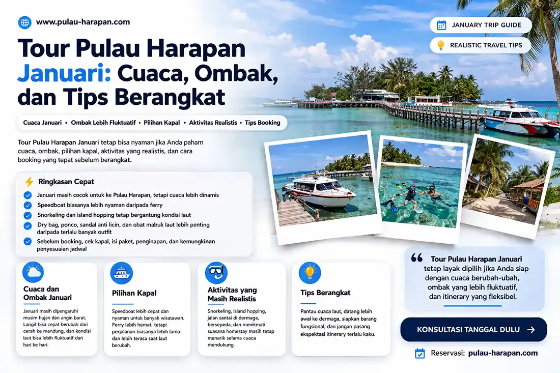 Tour Pulau Harapan anuari